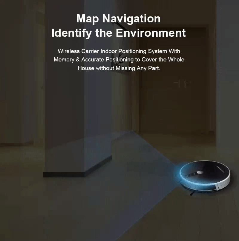 Emza™Smart Robotic Vacuum Cleaner