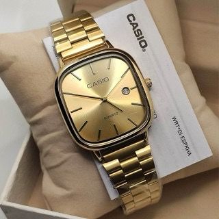 Emza™Casio Watch Gold + Gold – كاسيو ووتش ذهبي + ذهبي