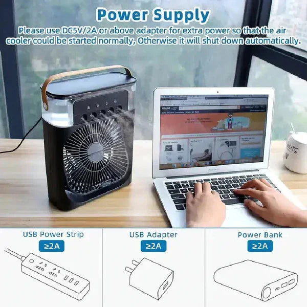 Emza™Mini Air Coolerهيكساليفينغ™ ميني مكيف الهواء المحمول