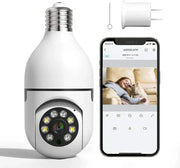 Emza™ Night Vision Wireless Bulb Camera